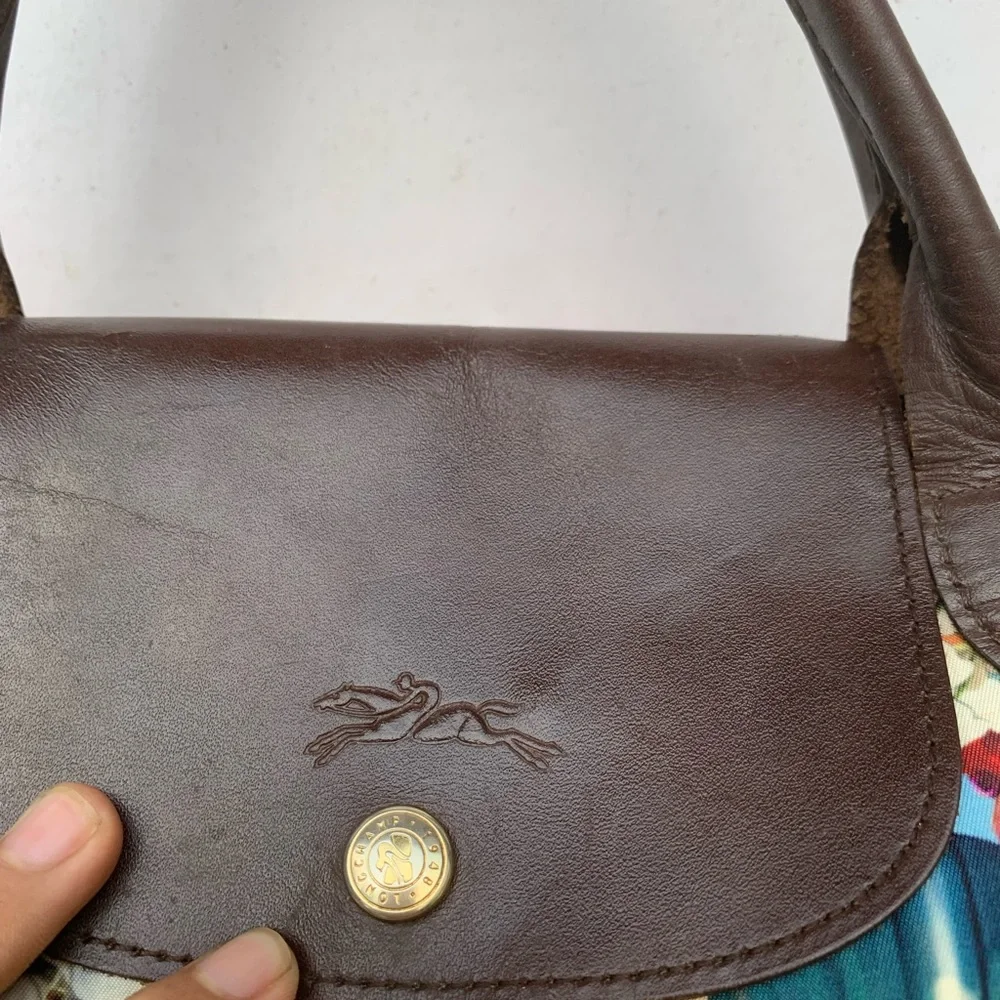 Mary katrantzou Longchamp le pliage tote bag limited edition - Picture 2 of 11